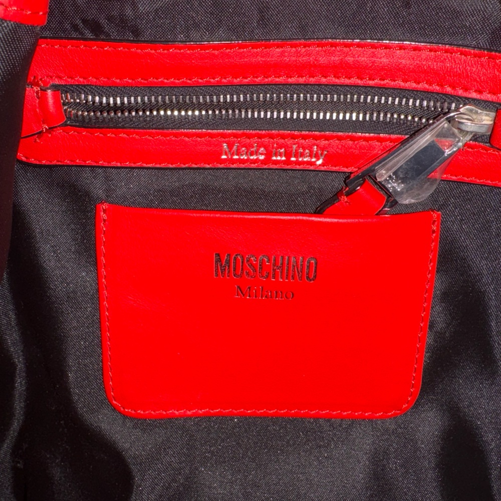 2018 GEORGE AND GILBERT MOSCHINO JEREMY SCOTT trompliel bucket bag - Picture 3 of 6